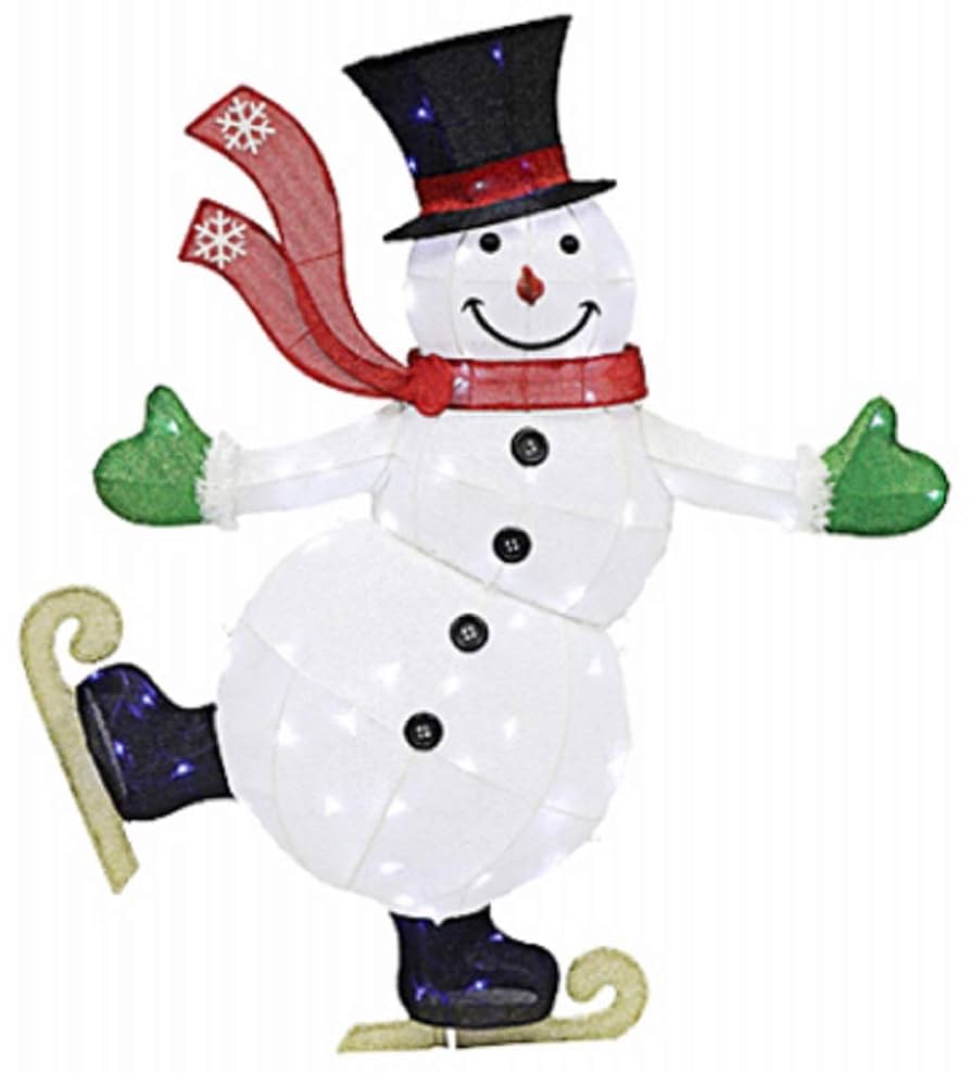 Amazon.com: Holiday Wonderland 75-de9220l Skating Snowman